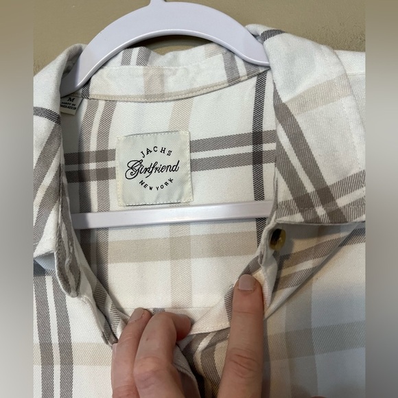 JACHS Girlfriend Plaid Flannel - Picture 3 of 6
